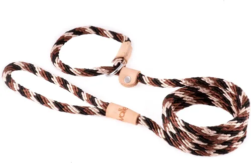 Vista 17 de Alvalley Correas de cuerda para perros con tapón, correas antideslizantes para mascotas para perros, correa suave trenzada sin tirones, ajustable