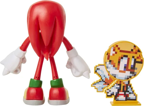Vista 6 de Sonic, el erizo - Figura de acción de Knuckles de 4 in Nudillos