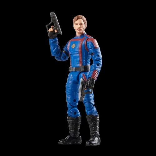 Vista 7 de Marvel Legends Series Star-Lord, Guardians of The Galaxy Vol. 3 - Figuras de acción coleccionables de 6 pulgadas, juguetes para edades de 4 años