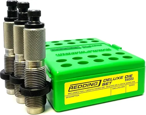 Vista 2 de Redding Reloading Deluxe Die Set for Bottleneck Cases Hunting Handloading Precision