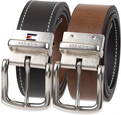Vista 12 de Tommy Hilfiger Cinturón reversible dos en uno versátil para hombre