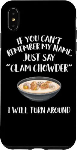 Vista 7 de Ropa para iPhone 12 mini almejas Chowder, increíble funda divertida con diseño de amante de los Chowders