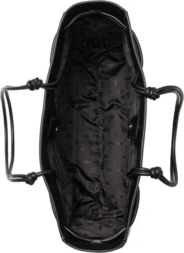 Vista 5 de DKNY Kiera - Bolso tote grande, color negro y negro, NegroNegro