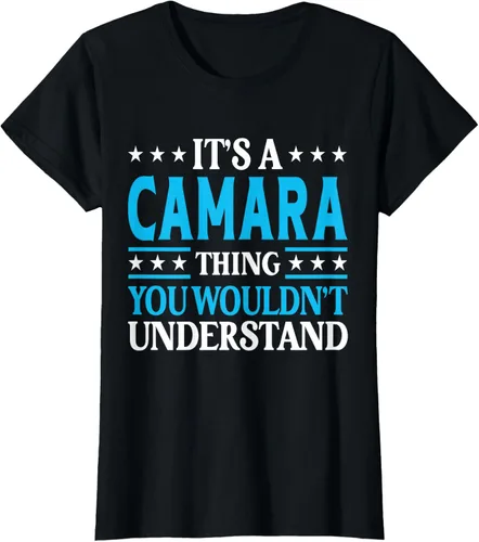 Vista 38 de It's A Camara Thing Surname Funny Family Last Name Camara T-Shirt