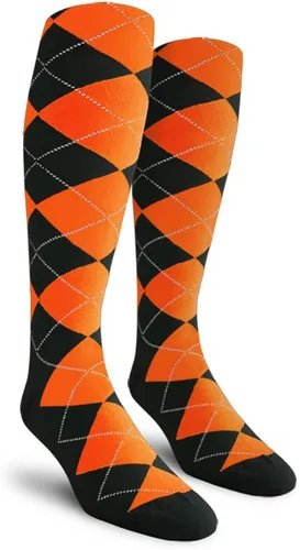 Vista 13 de Golf Knickers Calcetines Coloridos de Algodón Argyle hasta la Rodilla para Hombres, Mujeres y Jóvenes (AA-ZZ)