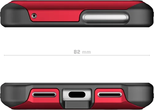 Vista 8 de Ghostek Atomic - Funda delgada transparente, parachoques de aluminio, protección resistente a prueba de golpes para Google Pixel 7 (6.3 pulgadas)