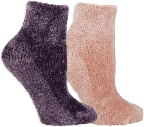 Vista 19 de Dr. Scholl's Calcetines de invierno Fairisle para mujer, surtido negro, 4-10, paquete de 3