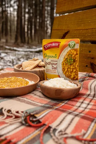 Vista 6 de Tasty Bite Lentejas Jodhpur orgánicas, 10 onzas, listas para comer, plato principal apto para microondas, veganas