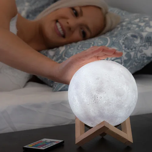 Vista 5 de Lámpara LED Recargable Luna Moondy InnovaGoods