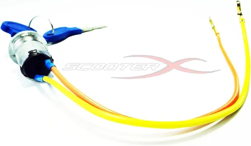 Vista 7 de Interruptor de encendido de 2 cables con 2 teclas, se adapta a muchos scooters de gas y eléctrico, Go Kart y bicicletas de bolsillo [1101]