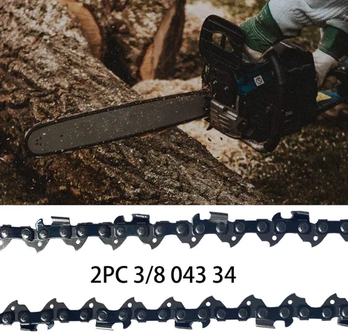 Vista 5 de 2 cadenas de sierra de poste de 8 pulgadas para sierra de poste Black & Decker LPP120 LPP120B NPP2018, cadena de repuesto de 8 pulgadas para Black &