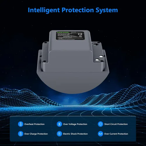 Vista 6 de Neewer Batería de iones de litio de alta capacidad recargable flash de repuesto para Q300, Vision 4, ML300 Estroboscópico de flash de estudio al