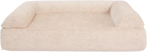 Vista 18 de Barker Beds - Sofá cama ortopédico gigante para perro, almohada superior de 7 pulgadas con cojín de 3 lados, 100-300 libras, espuma viscoelástica