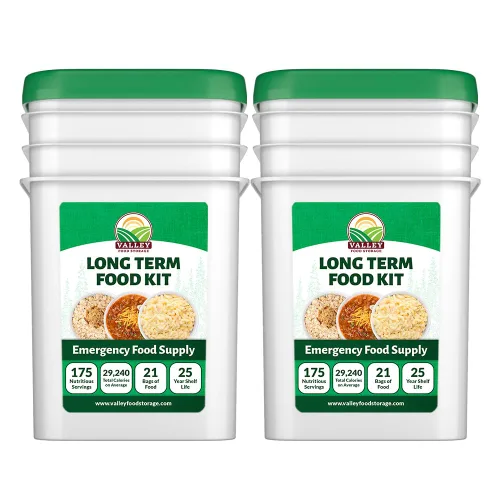 Vista 18 de Kit de suministro de alimentos a largo plazo de 180 días 2,100 porciones, +75g de proteína diaria y +1,800 calorías por día Alimentos