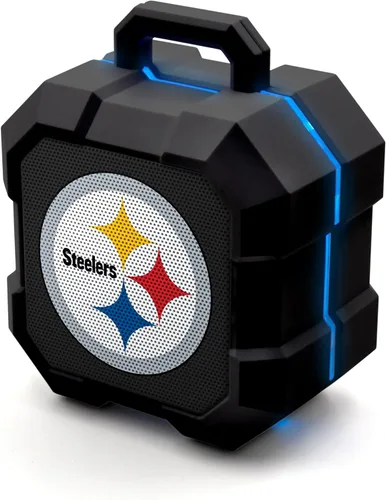 Vista 36 de SOAR NFL Shockbox - Altavoz Bluetooth inalámbrico LED, resistente al agua, IPX4, 5.0 Bluetooth con más de 5 horas de tiempo de reproducción, pequeño
