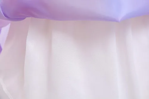 Vista 5 de Uhnice Vestido de tul con diadema para niñas diseño de unicornio