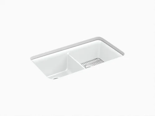Vista 19 de Kohler K-8223-CM5 Cairn - Grifos para fregadero de cocina, color beige mate