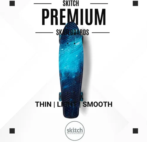 Vista 2 de SKITCH Patinetas para niños, adolescentes y adultos Juego de regalo de patineta premium para principiantes y profesionales, completo con tabla
