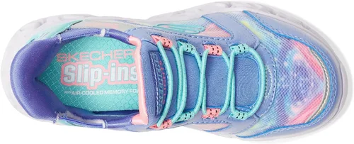 Vista 2 de Skechers Luces Galaxy para niñas Tie Dye Takeo