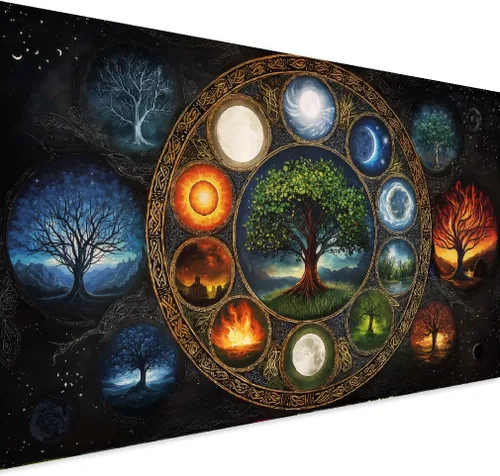 Vista 21 de pchmcu Paquete de 3 Kits de Pintura de Diamantes Galaxia para Adultos, Pintura de Arte de Diamantes 5D, Bricolaje Taladro Completo Cristal Estrás