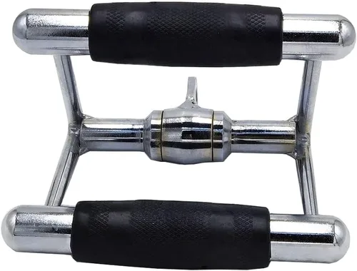 Vista 7 de LAT Pull Down Bar Strength Training Cable Machine Accessories Gire el agarre de goma