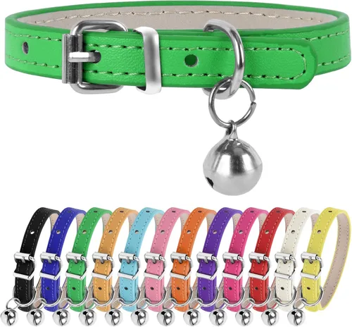 Vista 16 de XXS Teacup - Collar para perro, color negro, 3/8 pulgadas de ancho para perros y gatos pequeños Collares de perro rosa, collares de té para perros