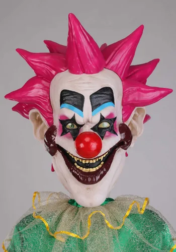 Vista 3 de Decoración Animada 5.8FT Spikey Killer Klowns from Outer Space - Tekky Multicolor