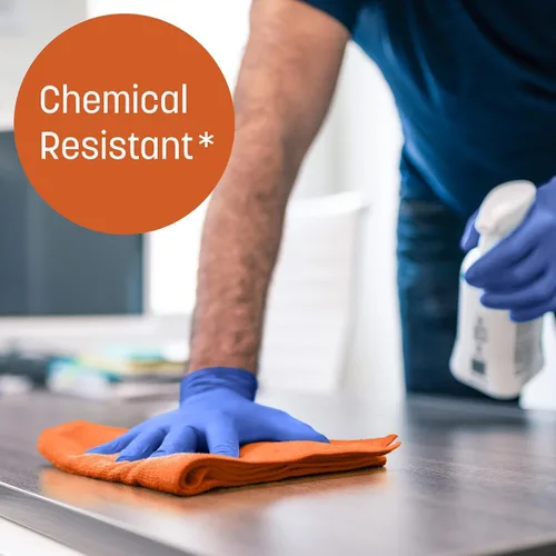 Vista 3 de Nitrile Exam Gloves, Powder Free and Not Made with Natural Rubber Latex Large (paquete de 100)