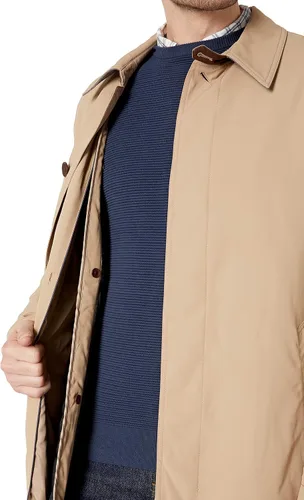 Vista 3 de Cole Haan Abrigo impermeable para hombre con forro extraíble