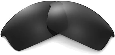 Vista 2 de Walleva Lentes de repuesto polarizadas negras para gafas de sol Oakley Bottlecap, Negro - Polarizado