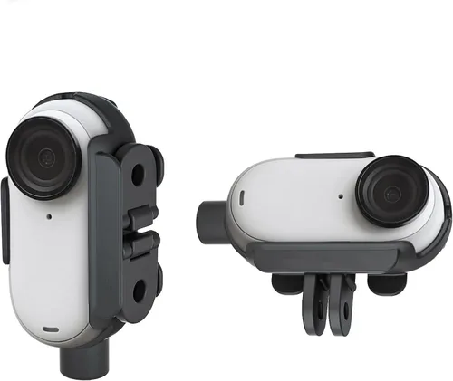 Vista 2 de Generic Adaptador de montaje de cámara para Insta360 GO 3, negro, se adapta a marco de 2.598x1.299x0.787 in