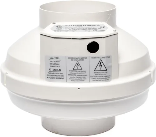 Vista 7 de Festa AMG Eagle Extreme EC Ventilador de Radón - Ventilador Silencioso y Eficiente Energéticamente de 304 CFM Sistema de Mitigación de Radón