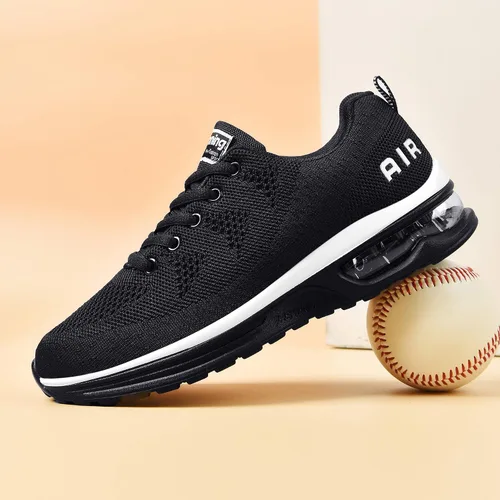 Vista 5 de GOOBON Tenis femeninas Air zapatillas para tenis deportes entrenamiento gimnasio correr tallas 55-10