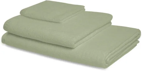 Vista 2 de Juego de toallas de baño verde salvia para baño, toallas de lujo, regalos para mujeres, secado rápido, playa, cocina, mano, cabello, cara, yoga