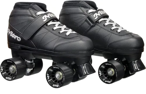 Vista 3 de Epic Skates Super Nitro - Patines de cuatro velocidades para interiores y exteriores