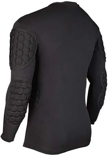 Vista 2 de Conjunto de equipo de protección de fútbol acolchado para hombre, traje de entrenamiento para fútbol, baloncesto, paintball, protector de costillas