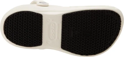 Vista 8 de Crocs Zuecos unisex Bistro (9 B (M) de EE. UU. para mujer/7 D (M) de hombre de EE. UU., blanco)