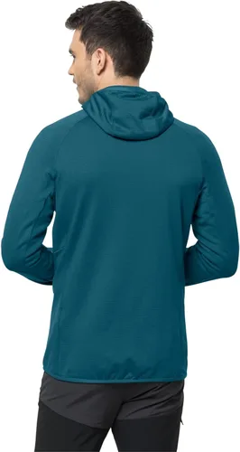 Vista 3 de Jack Wolfskin Sudadera Hydro Grid con capucha para hombre Fz M