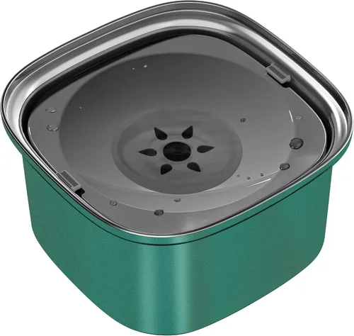 Vista 11 de UPSKY Cuenco de Agua para Perros de 3L 101oz Acero Inoxidable Sin Derrames Gran Capacidad Cuenco de Comida y Agua para Perros Alimentador de Agua