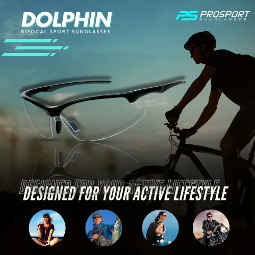 Vista 6 de proSPORT Bifocal Seguridad Sunglass Reader Protector Z87 Sport Ciclismo Motocicleta