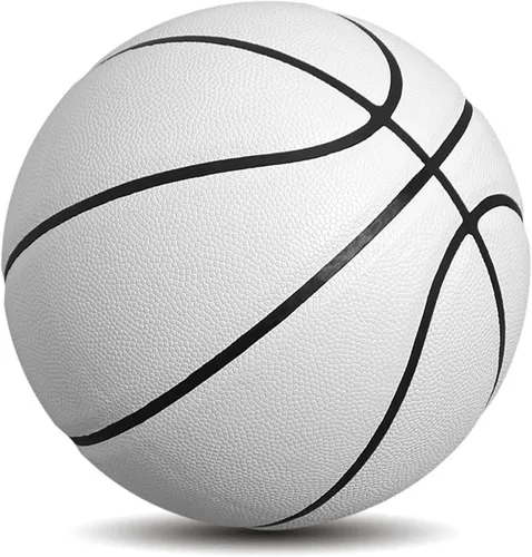 Vista 7 de MINDCOLLISION Balón de baloncesto de color sólido de tamaño 5/6/7, no es antideslizante estándar, resistente al desgaste, adecuado para interiores