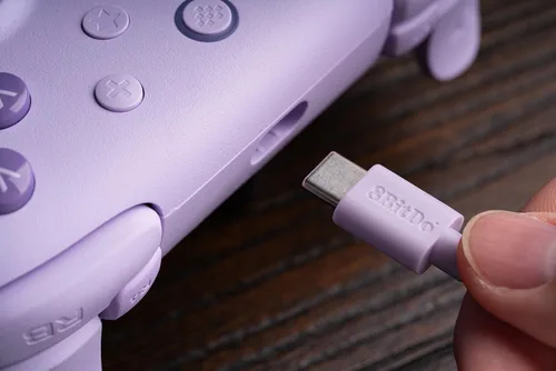Vista 7 de 8BitDo Ultimate 2C Wired Controller for Windows PC and Android, with 1000Hz Polling Rate, Hall Effect Joysticks and Hall Triggers, and Remappable