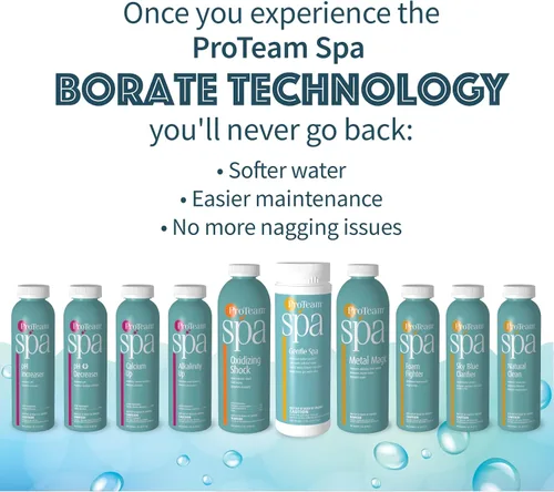 Vista 6 de ProTeam - Tabletas de bromo de spa para bañera de hidromasaje, pestañas de bromo de disolución lenta de 1 pulgada para desinfección de spa, 1.5