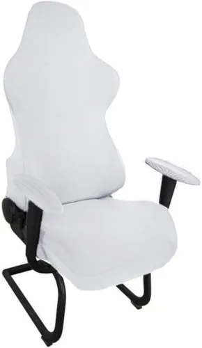 Vista 13 de Funda elástica para silla de juegos, funda elástica para computadora para silla de juegos de carreras, funda elástica para asiento de oficina