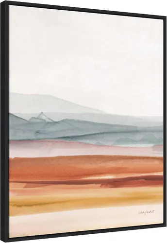 Vista 2 de Amanti Art Lienzo enmarcado para pared, 28 x 23 pulgadas, Sierra Hills 03 por Lisa Audit, lienzo enmarcado para pared, arte abstracto, decoración