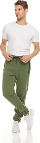 Vista 2 de PURE CHAMP Paquete de 3 pantalones deportivos deportivos de vellón para hombre con bolsillo con cremallera y cordón talla S-3XL