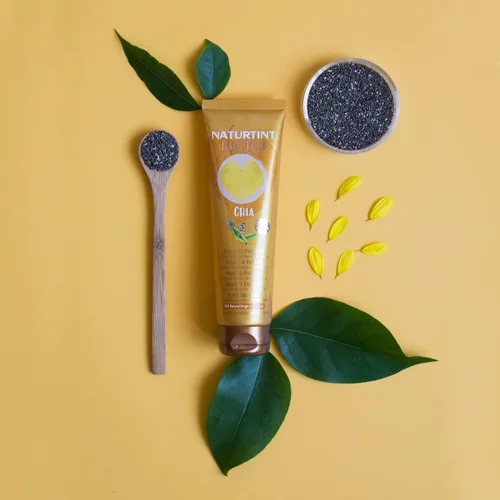 Vista 3 de Naturtint Mascarilla de acondicionamiento profundo para el cabello (5.07 onzas líquidas), protector de chía, ingredientes derivados