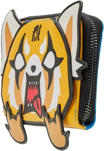 Vista 4 de Loungefly Sanrio Aggretsuko - Cartera con cremallera, Multi colorido, Cartera con cremallera
