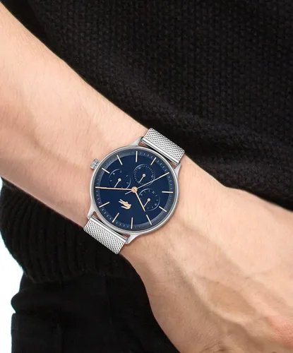 Vista 5 de Lacoste Reloj Club de cuarzo para hombre plateado
