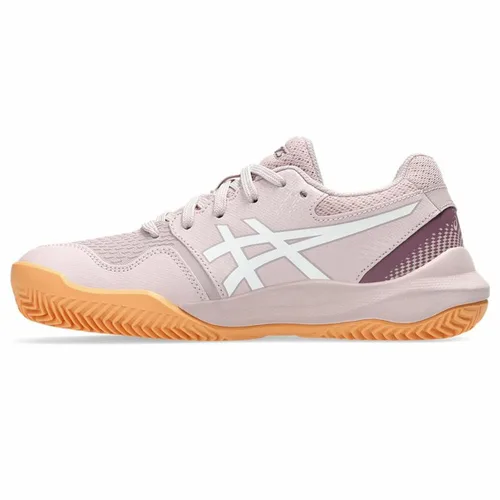 Vista 3 de Zapatillas de Tenis para Niños Asics Gel-Resolution 9 Gs Clay Rosa